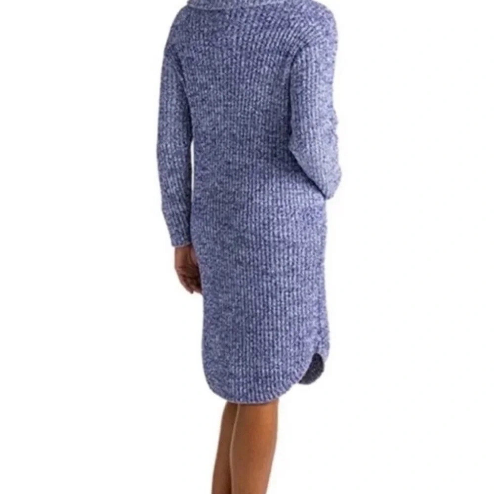 Softies Marshmallow Slouch Cowl Neck Lounger Dress - Picture 4 of 10